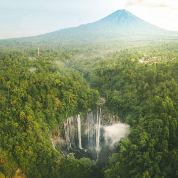 tumpak sewu waterfall east java